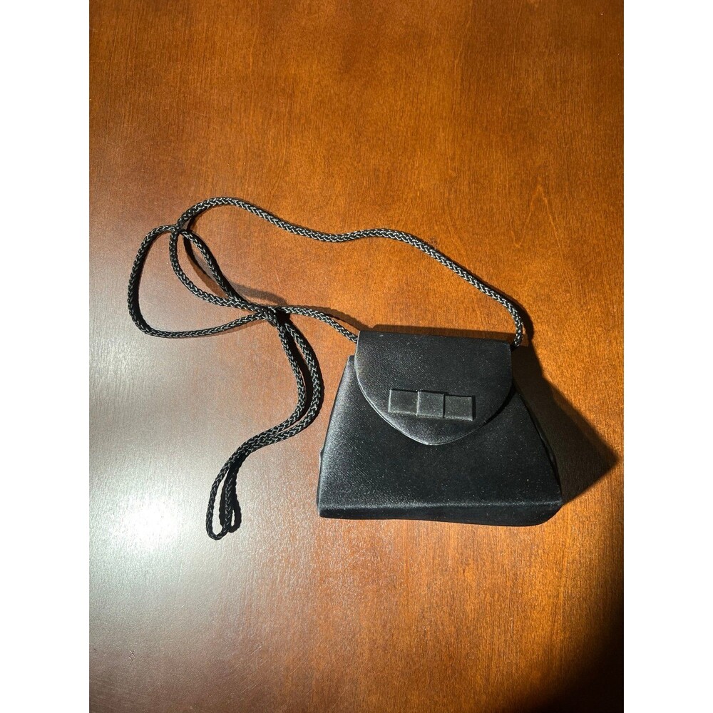 Vintage 100% silk Jessica McClintock mini purse‎
